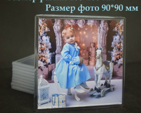 Фотомагнит 100*100 мм